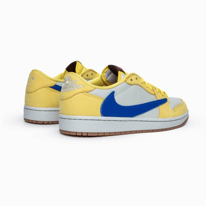 Retro Low Top Sneakers - Canary Yellow Edition
