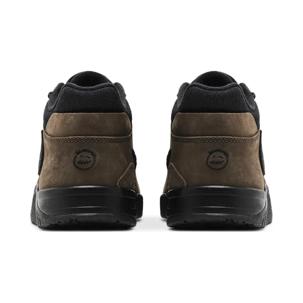 Retro Trainer Sneakers - Dark Mocha Edition